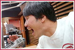 ラジオ出演風景