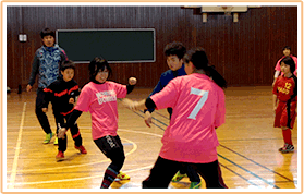 チームトレーニング風景