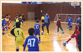 チームトレーニング風景